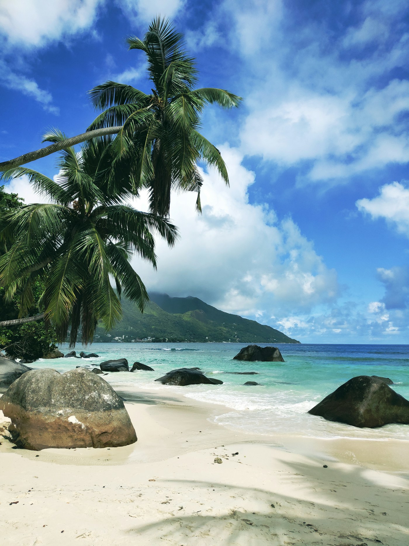 Anse Source d'Argent Seychelles La Digue - bolovani de granit