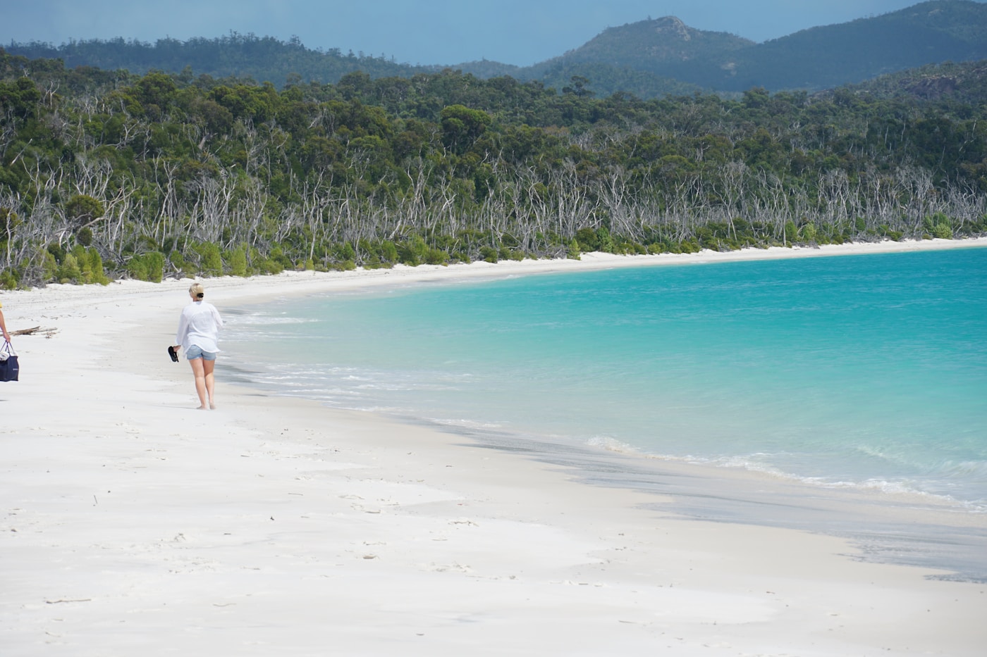 Whitehaven Beach - nisip alb de silica, Queensland Australia